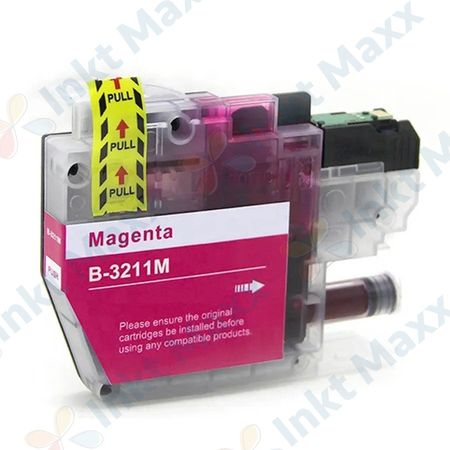 Brother LC3211M inktcartridge magenta hoge capaciteit (Inkt Maxx Huismerk)