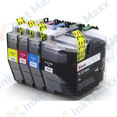 4 stuks Brother LC3219 inktcartridges super hoge capaciteit (Inkt Maxx Huismerk)