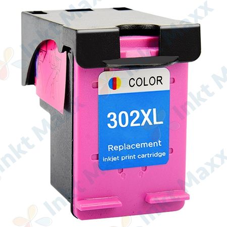 HP 302XL (F6U67AE) inktcartridge kleur hoge capaciteit (Inkt Maxx Huismerk)