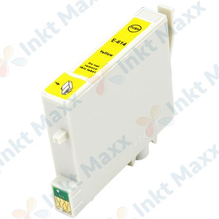 Epson T0614 inktcartridge geel (Inkt Maxx Huismerk)