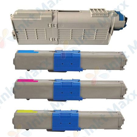 4 stuks Oki C332 / MC363 toner (Inkt Maxx Huismerk)