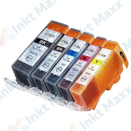 Inkt Maxx Huismerk 5 stuks Canon PGI-525 & CLI-526 inktcartridges