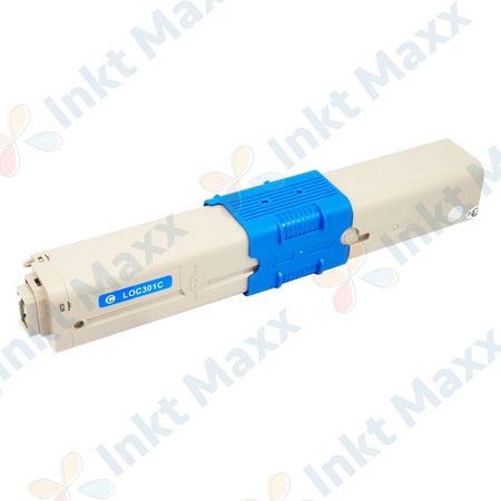 Oki 44973535 C301 / C321 toner cyaan (Inkt Maxx Huismerk)