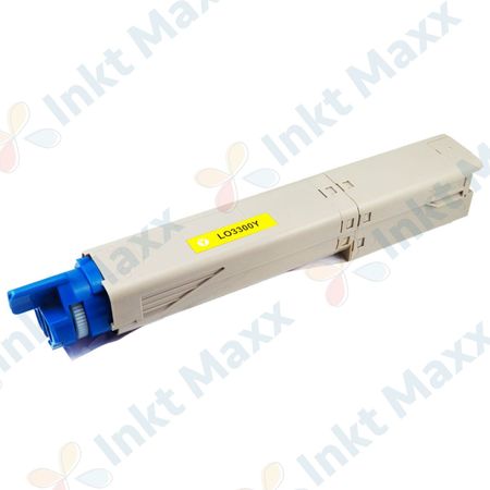 Oki 43459433 toner geel (Inkt Maxx Huismerk)