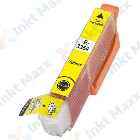 Epson 33XL inktcartridge geel hoge capaciteit (Inkt Maxx Huismerk)