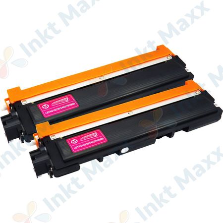 Inkt Maxx Huismerk 2 stuks Brother TN230M toner magenta