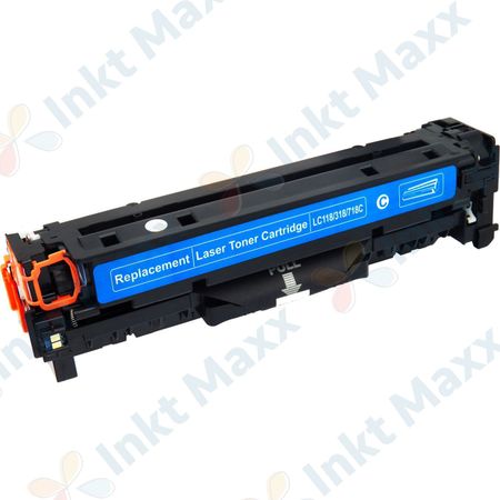 Canon 718 (2661B002AA) toner cyaan (Inkt Maxx Huismerk)