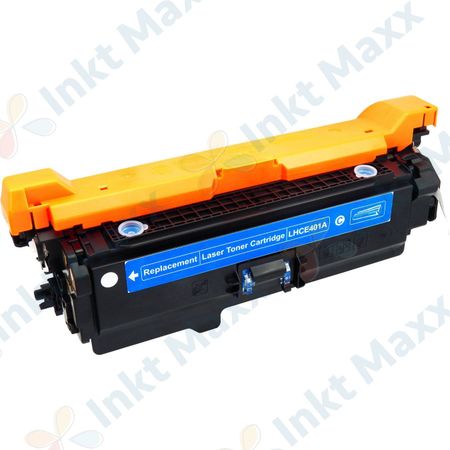 HP 507A (CE401A) toner cyaan (Inkt Maxx Huismerk)