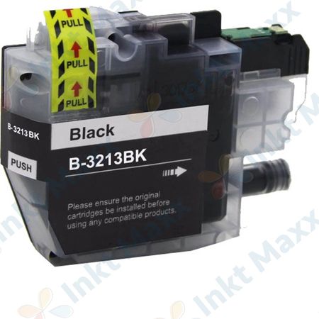 Brother LC3213BK inktcartridge zwart hoge capaciteit (Inkt Maxx Huismerk)