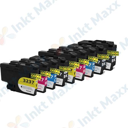 9 stuks Brother LC3237 inktcartridges super hoge capaciteit (Inkt Maxx Huismerk)