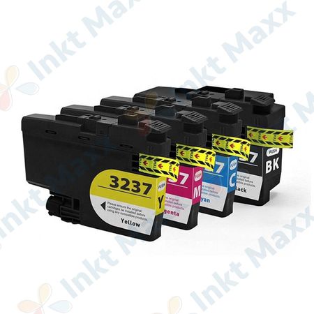 4 stuks Brother LC3237 inktcartridges super hoge capaciteit (Inkt Maxx Huismerk)